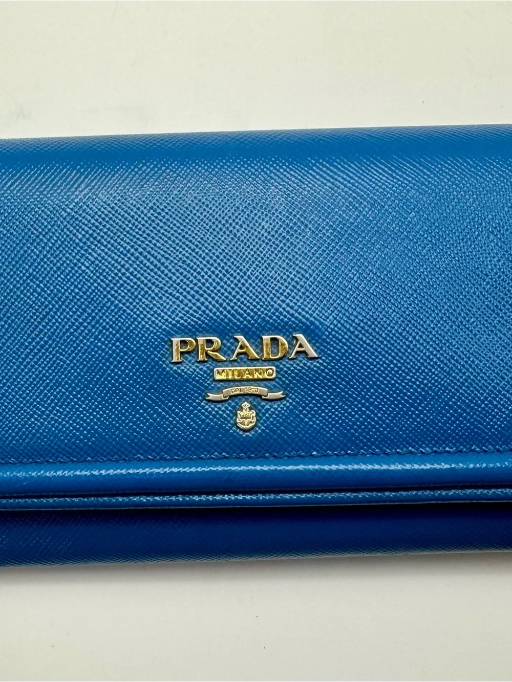 Prada sleek wallet